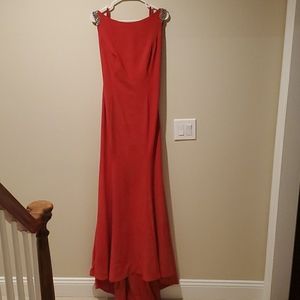 Marsoni by colors red gown